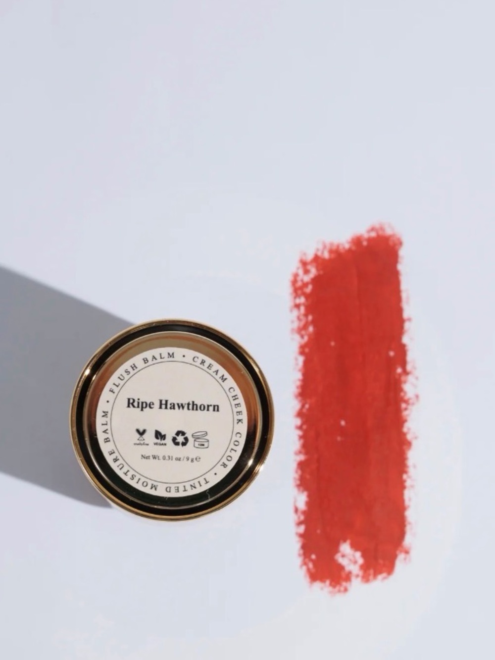 Creme de la Creme Color Balm for Lips Eyes & Cheeks in Ripe Hawthorne